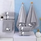 thumbnail image 5 of Toallas Limpias para la Cara Simulada Pandas Bordados 29.53x13.39 Pulgadas, Toallas de Cara de Algodón, Suave Absorbente Casa Baño Cocina Toalla de Mano, 5 of 6