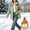 #0023-Green, variant on Women's Sherpa Lined Winter Parka Hooded Thickened Fleece Jacket with Pockets for Cold Weather Hiking