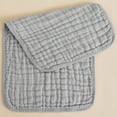 thumbnail image 2 of MuXiKeJi Baby Burp Cloths Large 6 Layer Absorbent Towel Soft Feeding Bibs Bandana Drooling, 2 of 5
