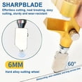 thumbnail image 4 of Tile Portable Manual Glass Tile Tile Opener Glass Tile Cutter Hand-Held Replacement Cutter Heads Ceramic Tile Glass Cutter Glass Tile Breaking Tool, 4 of 7