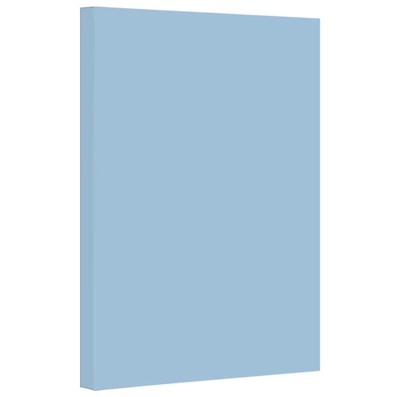 9 x 12 Inches Colored Cardstock Paper 67lb, Vellum Bristol - 50 Sheets Per Pack. (Blue)
