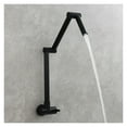 thumbnail image 1 of Brass Folding Faucet Two Joint Swing Arms Faucet Wall Mount Kitchen Faucet Only Cold Water Tap ,Easy to Install, 1 of 7