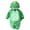 Green-B, variant on GiLiling Baby Plush Halloween Dinosaur Winter Jumpsuit with Tail, Attached Tail, Front Zipper, Kids Halloween Holiday Party Wear (Green, 3-6 Months)