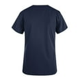 thumbnail image 7 of Haivin Thanksgiving Womens Short Sleeve V-Neck Tops with Dual Pockets, Cotton Nursing Uniform for Medical and Home Care, 7 of 7
