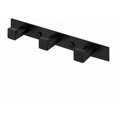 thumbnail image 1 of Perchero de pared para baño con 3 ganchos, perchero de pared, gancho para ropa de baño, acero inoxidable SUS304, negro mate, 1 of 5