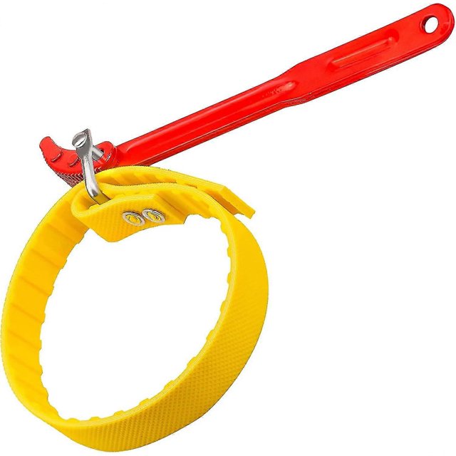 Strap Wrench Multifunctional Rubber Bottle Opener Oil Filter Wrench Tube Adjustable Remote Hand Tool