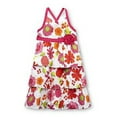 thumbnail image 2 of Penny M Sundress Infant & Toddler Girls White & Pink Floral Tiered Sun Dress 12m, 2 of 2