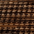 thumbnail image 5 of TOWN & COUNTRY BASICS Smooth Step Houndstooth Low Profile Utility Kitchen Mat, Machine Washable, with Non-Slip Backing, Brown/Beige, 24"x35", 5 of 5