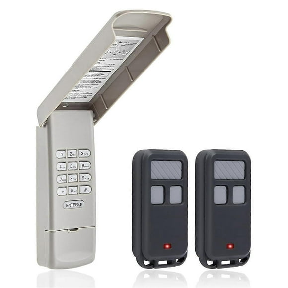 Garage Door Opener Keypad with 2pc 890MAX Garage Door Opener