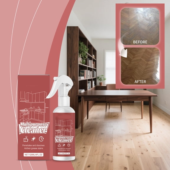 Multi Purpose Kitchen Cleaner Range Hood Floor Heavy Oil Stain Remover Household Cleaning Clean And Shiny 120ml