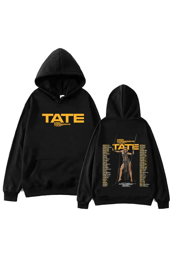 Tate Mcrae Miss Possessive Tour 2025 Unisex Streetwear Hoodie & Jacket - Sizes XXS-4XL