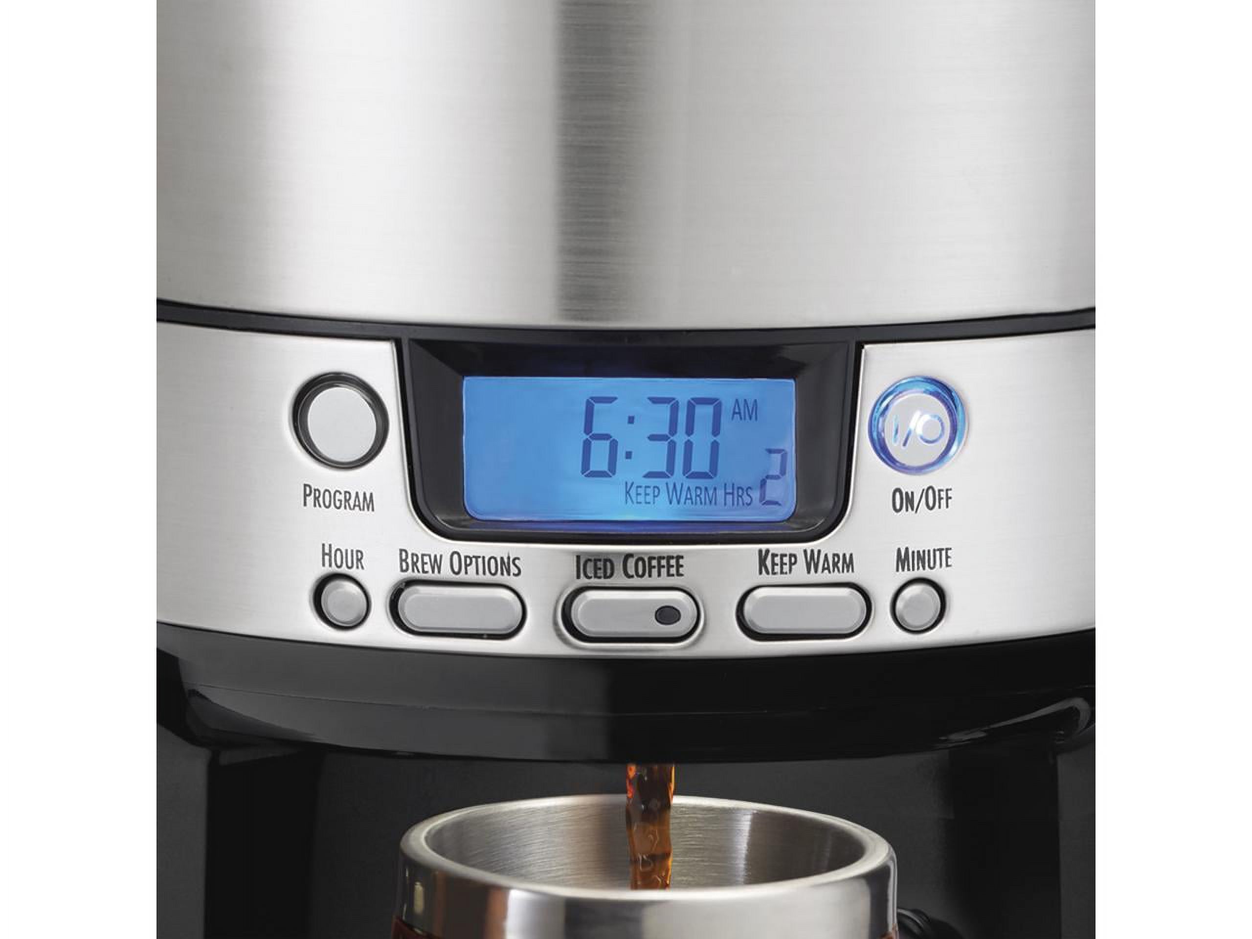 Hamilton Beach BrewStation 12 Cup Coffee Maker with Internal Heating, Black - image 5 of 6