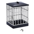 thumbnail image 2 of Smartphone Lock Box with , Phone Jail Prison, Locking Container for Snacks Office Party Mobile Phone Addiction Black Gray, 2 of 4