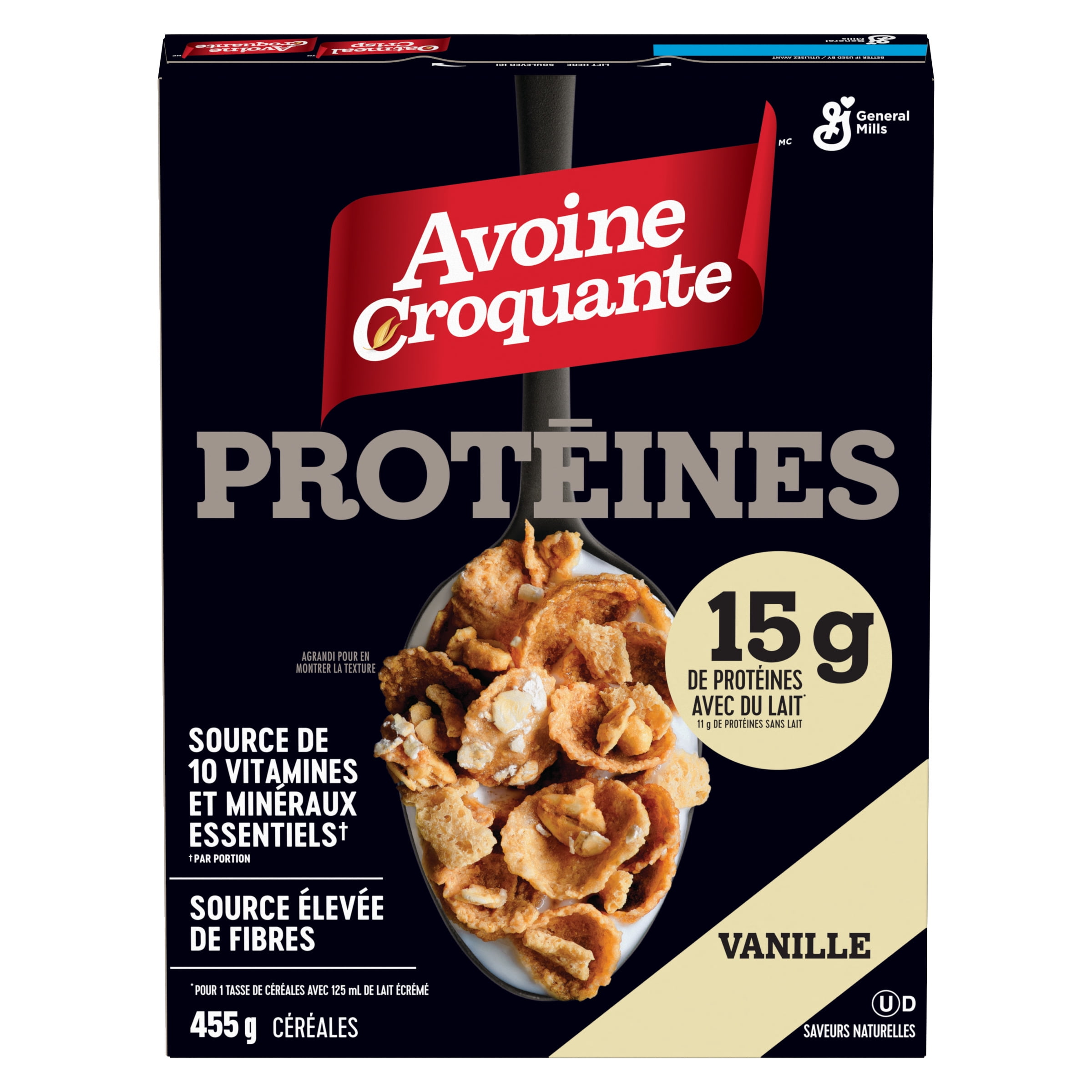 Protein Vanilla, Oatmeal Crisp Protein Vanilla Cereal