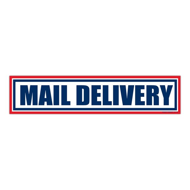 Large Mail Delivery Vehicle Rural Route Mail Carrier