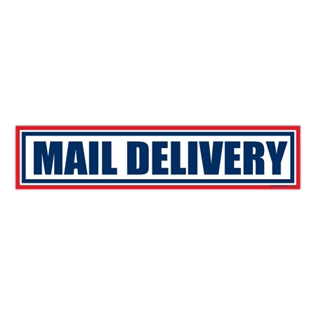 Mail Straps Large Mail Delivery Vehicle Magnet - Rural Route Mail Carrier - Personal Vehicle - 18