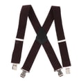 thumbnail image 3 of tredstone Comfortable Adjustable Suspenders with X Back for Adults coffee 105 x 5cm 1Set, 3 of 6