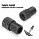 thumbnail image 4 of 20 pcs Silicone Valve Adapter Valves Cap for Bike Bicycle Tire Dust Cover Road Bicycles Accessoriesblack, 4 of 4