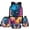 Galaxy Wolf, variant on Uorisanigo Galaxy Wolf Backpack for School 4 in 1 Set, Large Capacity Back to School Bag Insulated Lunch Box Pencil Bag Water Bottle Sleeve Gift for Girls Boys Teens