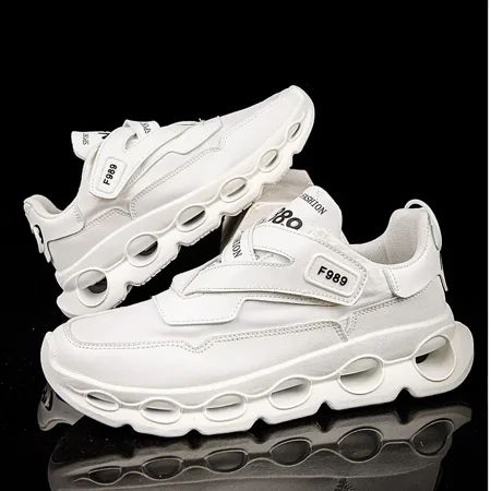 

Men‘s Solid Color Lightweight Running Shoes Blade Type Shoes