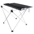 thumbnail image 1 of Mesa de Camping plegable portátil perfecl Libre Escritorio para pesca Patio Trasero 56.5x40.5x41cm, 1 of 8