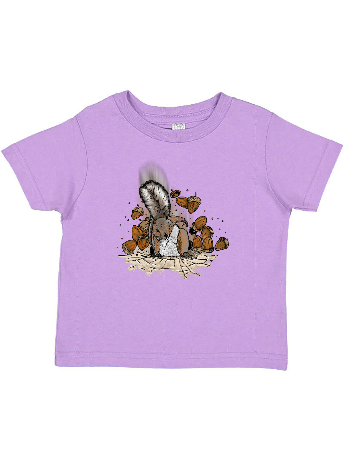 Inktastic Squirrel Superhero Landing 