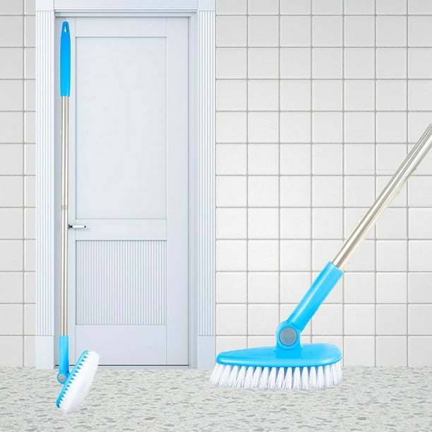 Brosse de douche avec manche, brosse de nettoyage rotative à 180° Salle de  bain avec