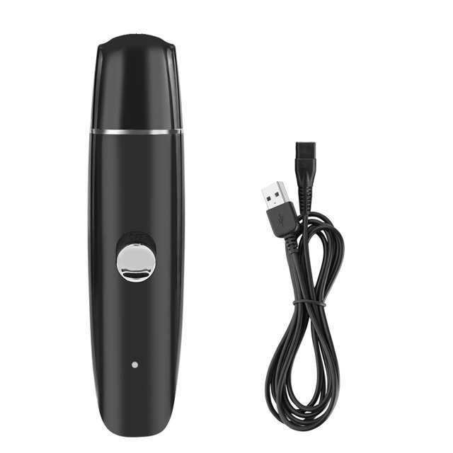 Pulidor de uñas eléctrico automático portátil para mascotas, perros y gatos, suministros para el cuidado de mascotas (negro)