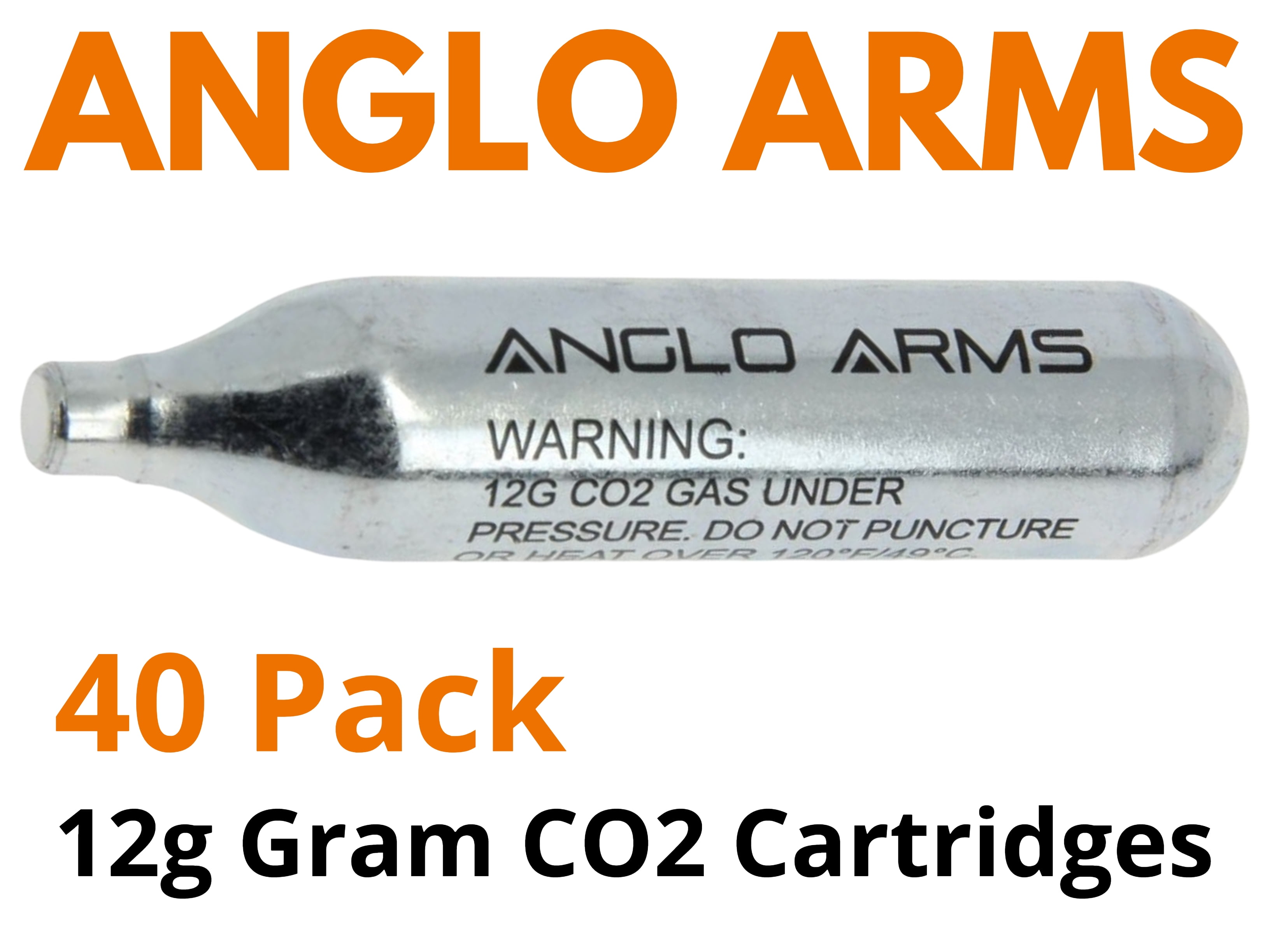 100 x ARMEX 12g Co2 Gas Capsule Cartridge Air Rifle Pistol Gun Airgun 12 Gram 