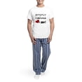 thumbnail image 5 of CafePress - Someone In California Men's Light Pajamas - Men's Light Loose Fit Cotton Pajama Set, 5 of 7
