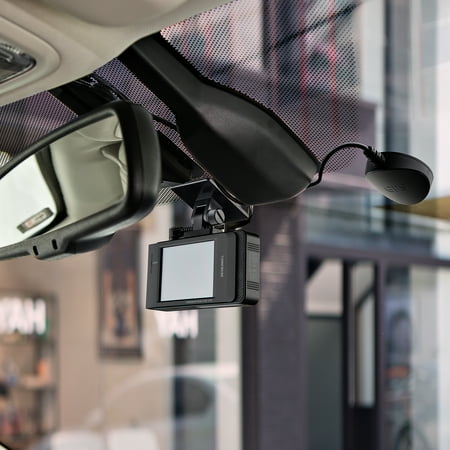 THINKWARE - X700 Front and Rear Camera Dash Cam - Black/Dark Gray