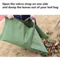thumbnail image 5 of Bolsa de césped de jardín, bolsas de basura, bolsa de basura resistente, hojas de jardín, lona para residuos, tela para basura, césped de jardín, gran capacidad, resistente al desgaste, 5 of 5