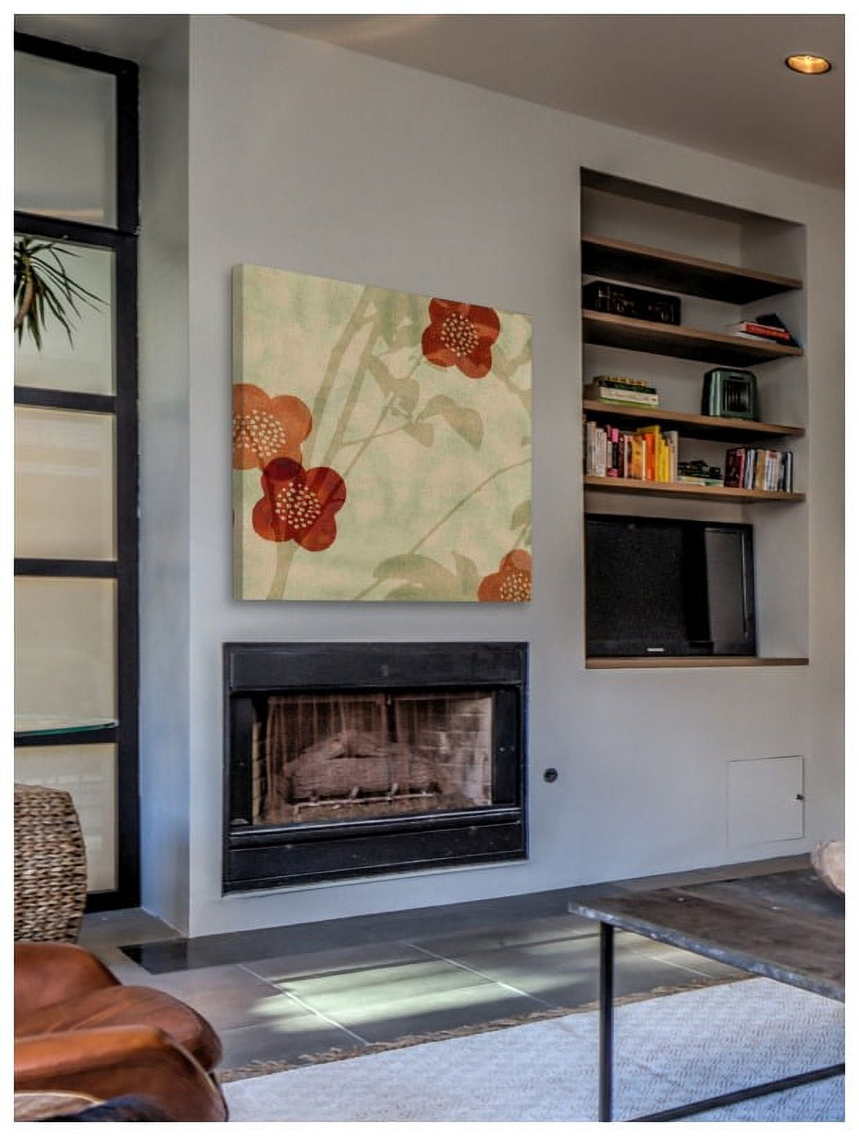 "Orange Blossoms" Painting Print on Wrapped Canvas