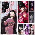 thumbnail image 2 of Funda de teléfono Demon Slayer Kamado Nezuko para Samsung Galaxy S24 S23 S22 S21 Ultra S20 FE S10 Plus S10E S9 S8 + S7 Edge con estampado suave, 2 of 5