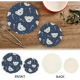 thumbnail image 4 of Koala 2 Pack Pot Holders Trivets, Heat Resistant Hot Pads for Kitchen Table Decoration Trivets for Hot Dishes/Pot/Bowl/Teapot/Kitchen Hot Pads Trivets, 7" + 9.45", 4 of 7