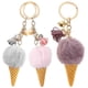 thumbnail image 1 of 3 pcs Ice Cream Pendant Keychain Cute Keychain Decorative Keychain Backpack Keychains, 1 of 3