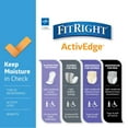 thumbnail image 5 of FitRight Bladder Control Incontinence Pads for Women, Ultimate Absorbency, 6 x 16 in, 10 Count, 5 of 6