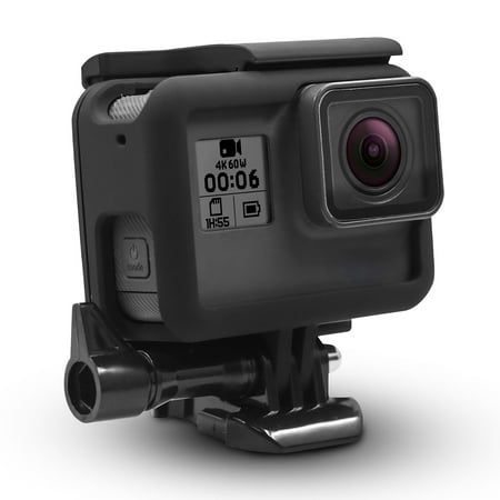 EEEkit Frame Mount Housing Case Compatible with GoPro Hero 7 Black/Silver/White, Hero 6, Hero 5, Hero (2018) Cameras