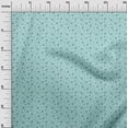 thumbnail image 3 of oneOone Georgette Viscose Light Blue Fabric Floral Craft Projects Decor Fabric Printed By The Yard 42 Inch Wide, 3 of 5