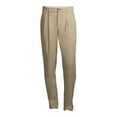 Men's Premium Pleated Regular Fit Khaki Pants