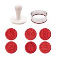 thumbnail image 1 of Juego de sellos de silicona para galletas de Navidad, juego de sellos para galletas con molde de estampado de galletas Wmkox8yii FHAKJF1697, 1 of 2