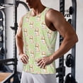 thumbnail image 5 of KLL Rabbit With Tie Print Men's Muscle Gym Workout Stringer Tank Tops Bodybuilding Fitness T-Shirts Tank Tops Men-Medium, 5 of 7