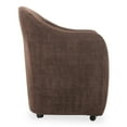 thumbnail image 3 of Moe's Home Collection DRAVA Fabric Dining Chair Brown Color, 3 of 6