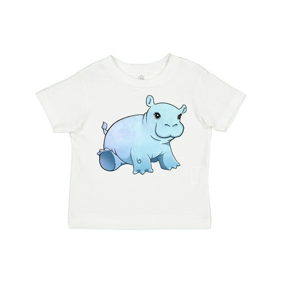 Inktastic Cute Baby Hippo Boys or Girls Toddler T-Shirt