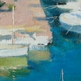 thumbnail image 3 of Masterpiece Art Gallery Marina 16 Boats by Alex Hook Krioutchkov Canvas Art Print 30" x 40", 3 of 4