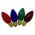 thumbnail image 3 of Northlight C7 Ampoules de Remplacement Transparentes de Noël - Multicolore - 4ct, 3 of 3