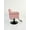 Electroplating black pink, variant on Pink Salon Barber Chair for Hair Stylist | PU Leather 360° Swivel | Hydraulic Lift 330Lbs | Metal Base for Barbershop, Spa, Home