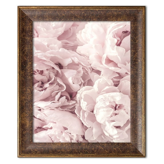 Gango Home Decor Vertical Peony by PhotoINC Studio (Ready to Hang); One 12x18in Gold Trim Framed Print