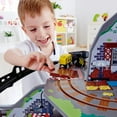 thumbnail image 6 of Hape Railway Mighty Mountain Train Multi-Level Wood Set, Crane, Conveyor Belt, and Bridge, Gift Idea for Toddlers & Kids Ages 3 to 10 Years Old, 6 of 8
