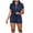 Blue, variant on Wozhidaoke Jean Shorts Womens Denim Romper Playsuit Jumpsuit Belt Casual Pocket Overalls Romper Denim Button Rompers for Women Sky Blue L